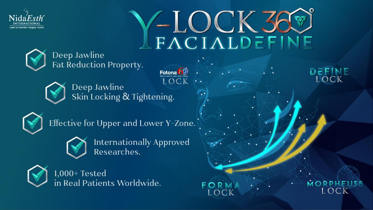 ํY Lock Facial Define